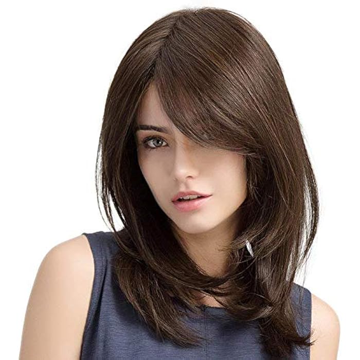DILLARDS Charming Brown Long Straight Wigs For Women Daily Use Natural And Healthyc - Image 3